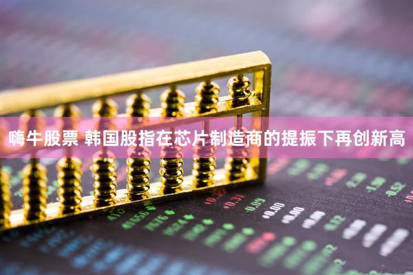 嗨牛股票 韩国股指在芯片制造商的提振下再创新高